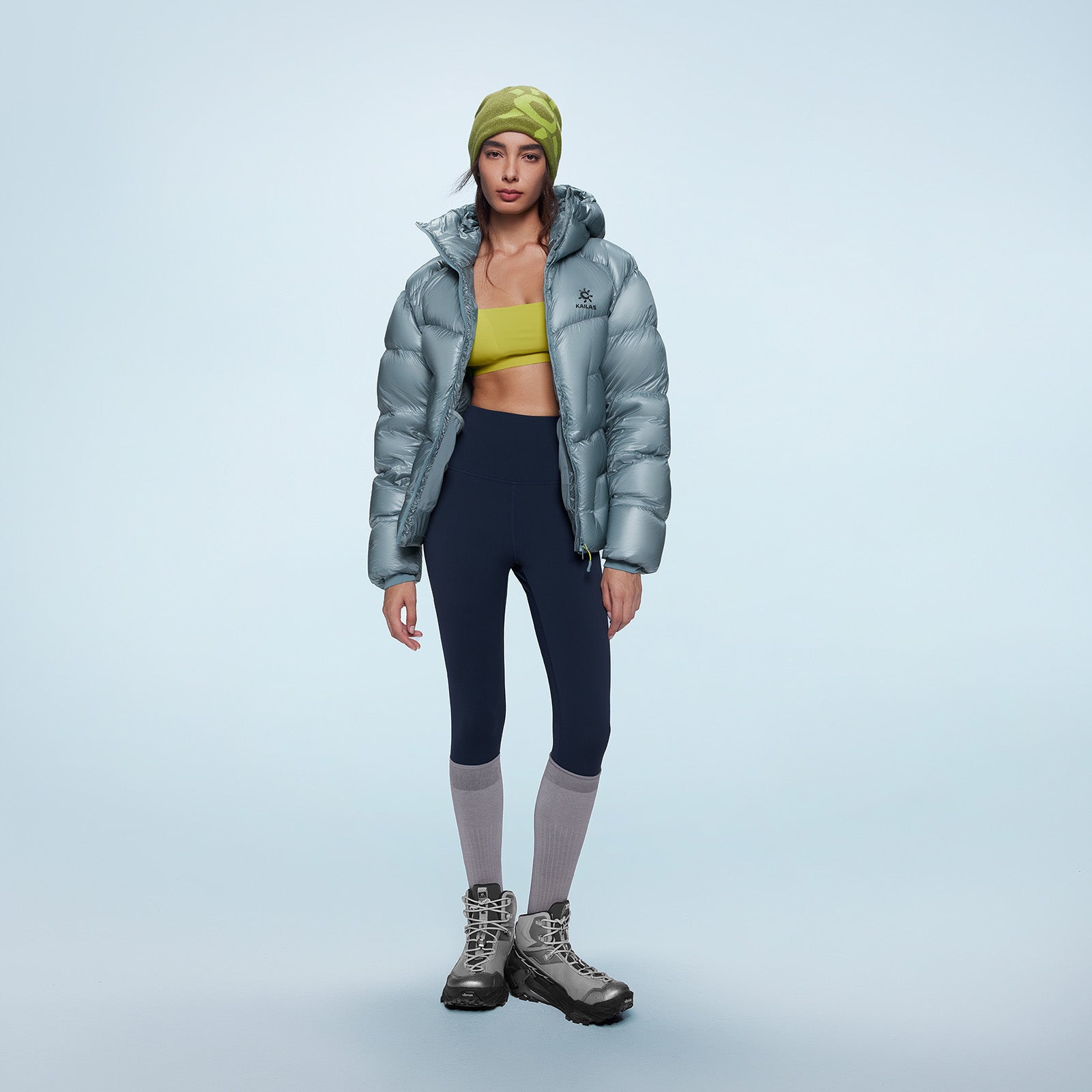 New Kailas 5000GT Alpine 1000FP Hooded Down Jacket Unisex - Image 8