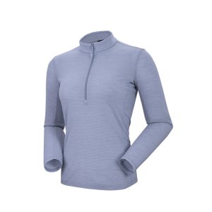Kailas Stand Collar Wool Long Sleeve Functional T-shirt Women's