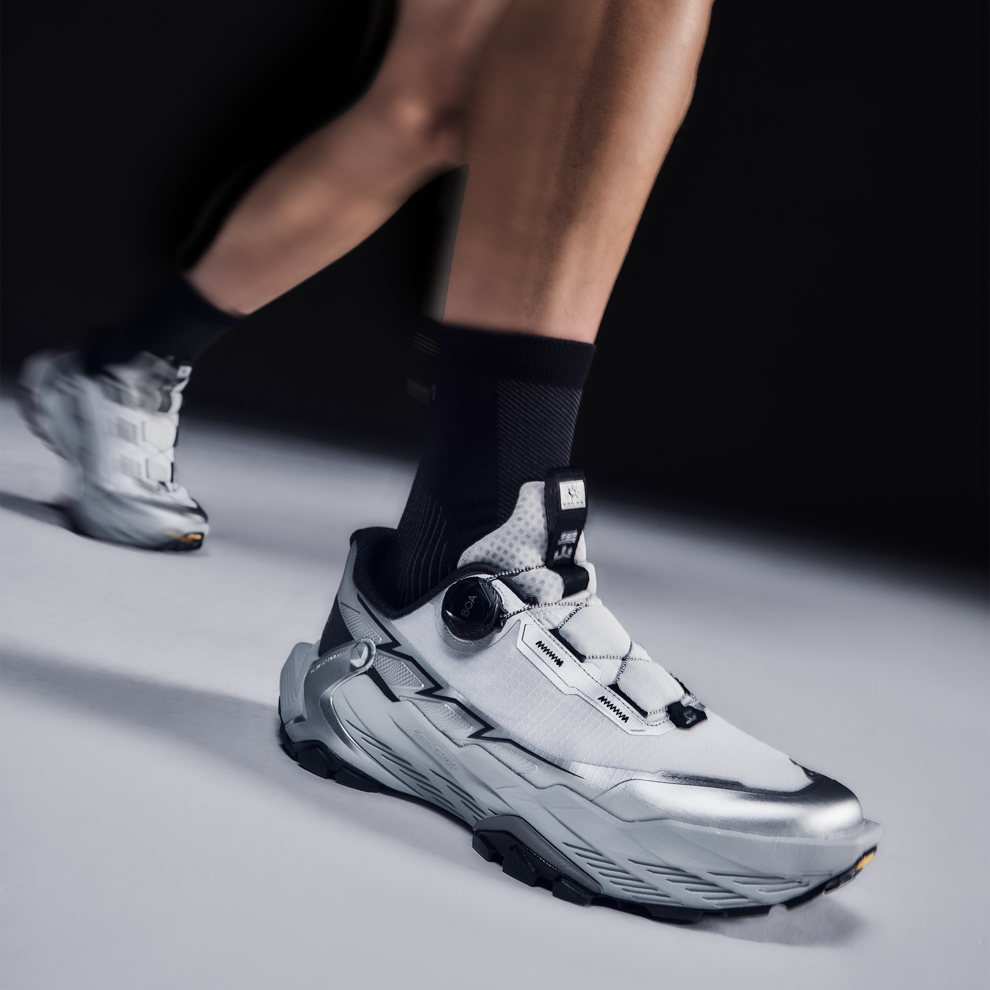 New Kailas FUGA BLACK SOLITUDE DU 2 BOA® Trail Running Shoes Men's - Image 11