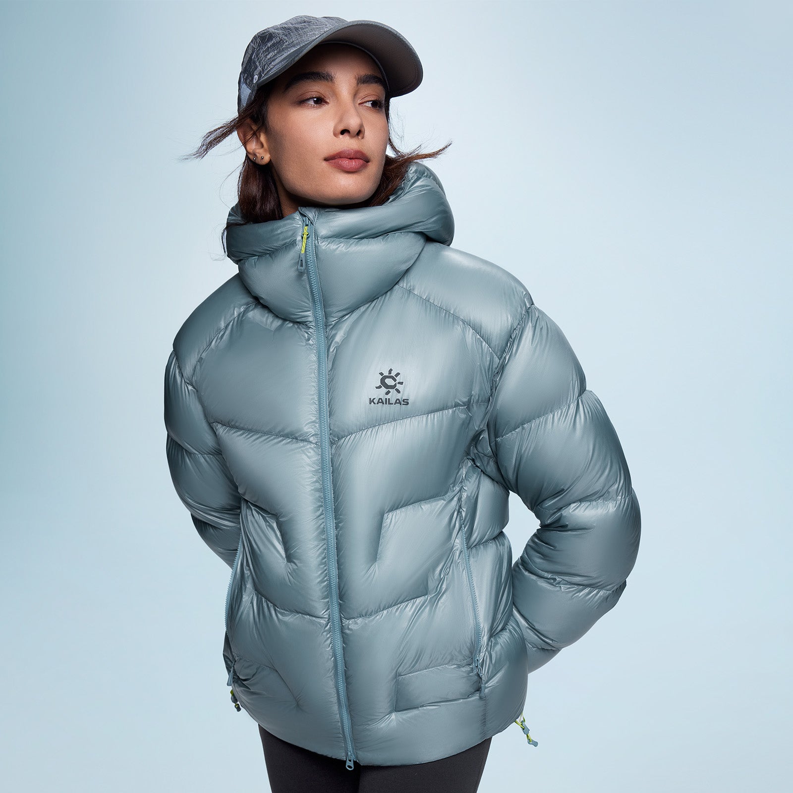 New Kailas 5000GT Alpine 1000FP Hooded Down Jacket Unisex - Image 7