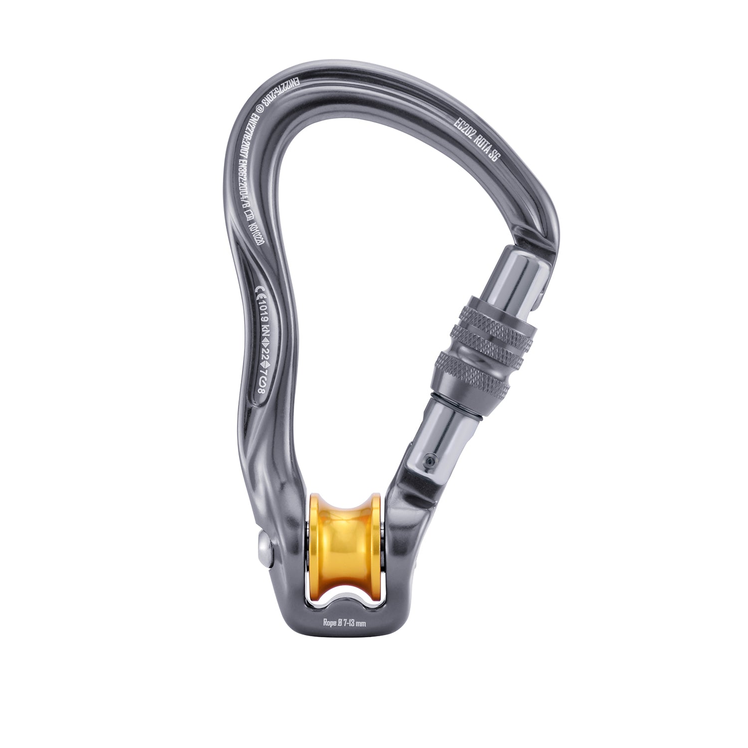 Kailas Rota Screw Gate Pulley Carabiner - Image 11