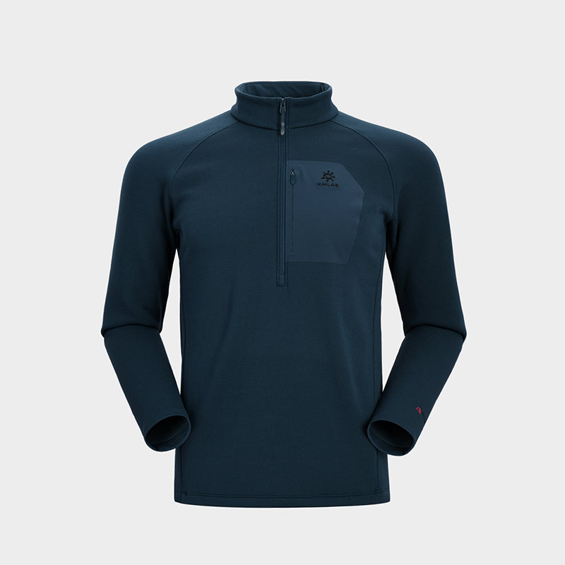 Kailas Half-zip Stand Collar Fleece Jacket Men's - Image 2