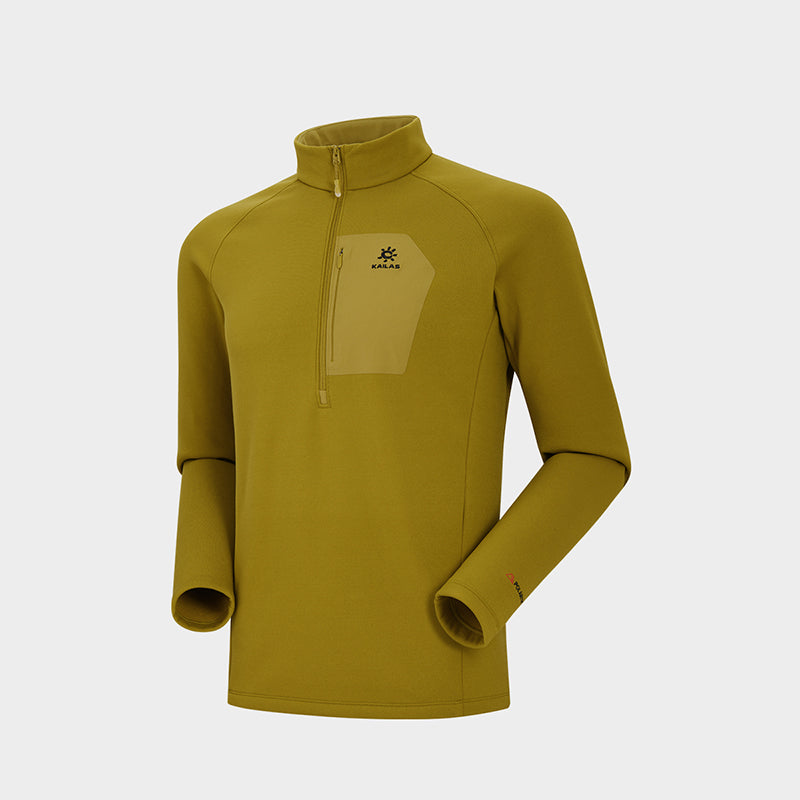 Kailas Half-zip Stand Collar Fleece Jacket Men's - Image 6