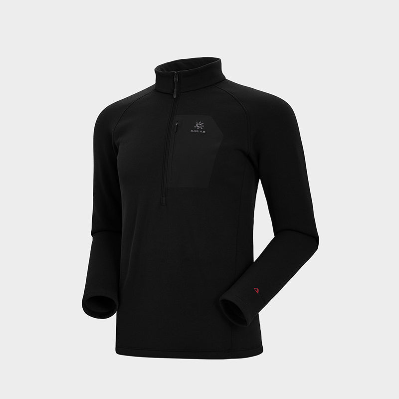 Kailas Half-zip Stand Collar Fleece Jacket Men's - Image 11