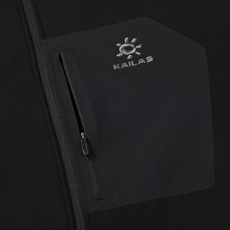 Kailas Half-zip Stand Collar Fleece Jacket Men's - Image 14